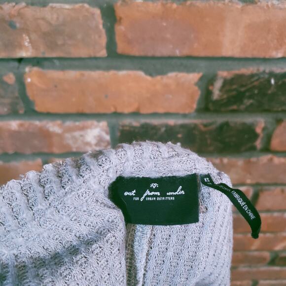 Out From Under Urban Outfitters Gray Jojo Oversized Thermal Lounge Women's XS - Picture 7 of 7